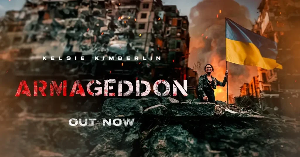 Read more about the article Kelsie Kimberlin – Armageddon (Official Video) | Bucha, Irpin & Kyiv War Zones