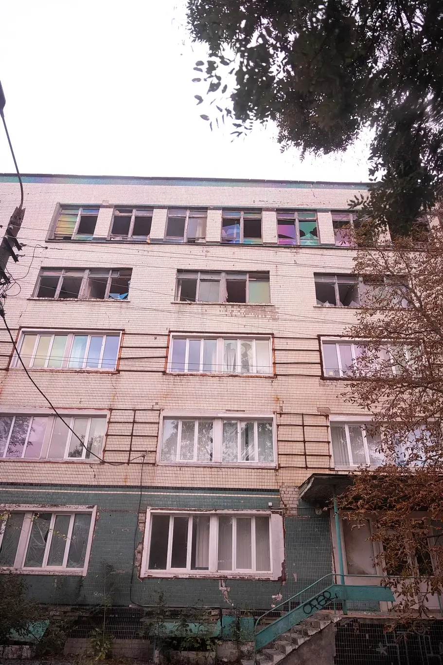 Kelsey Kimberlin travels to Ukraine to visit a destroyed hospital