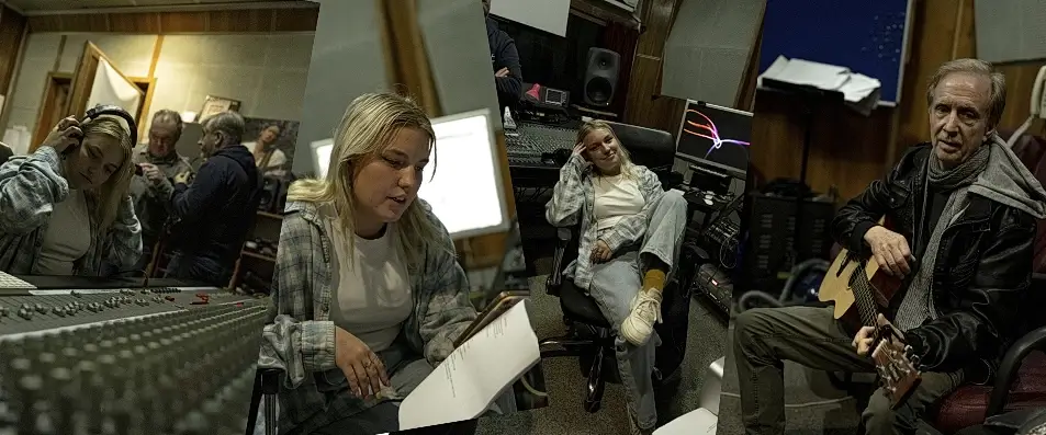 Read more about the article Kelsie Kimberlin in Studio Recording a New Song